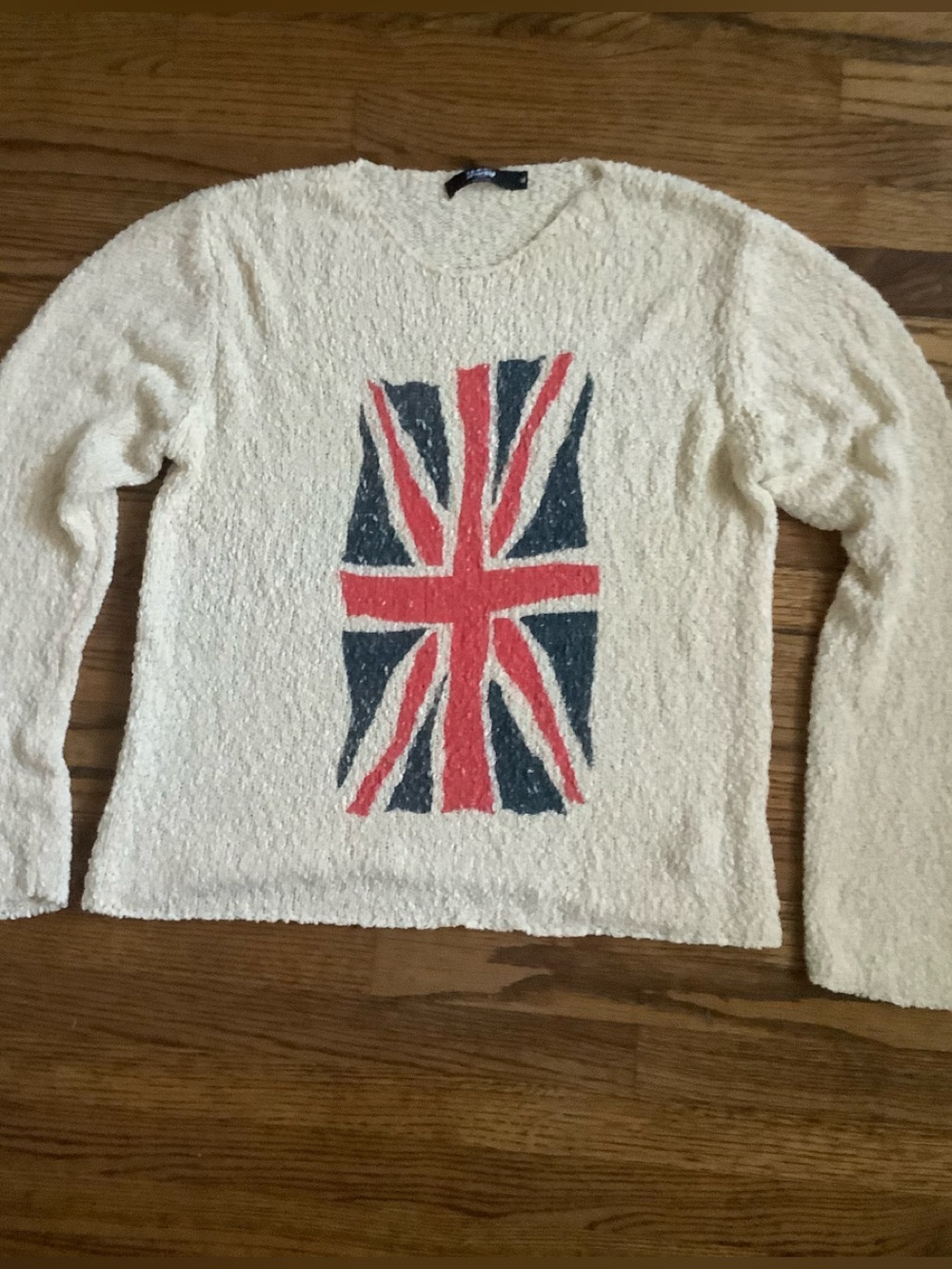 Jaded London British Flag Sweater Top